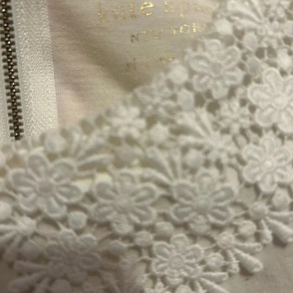 Kate Spade White Lace Collar Blouse - Picture 3 of 3